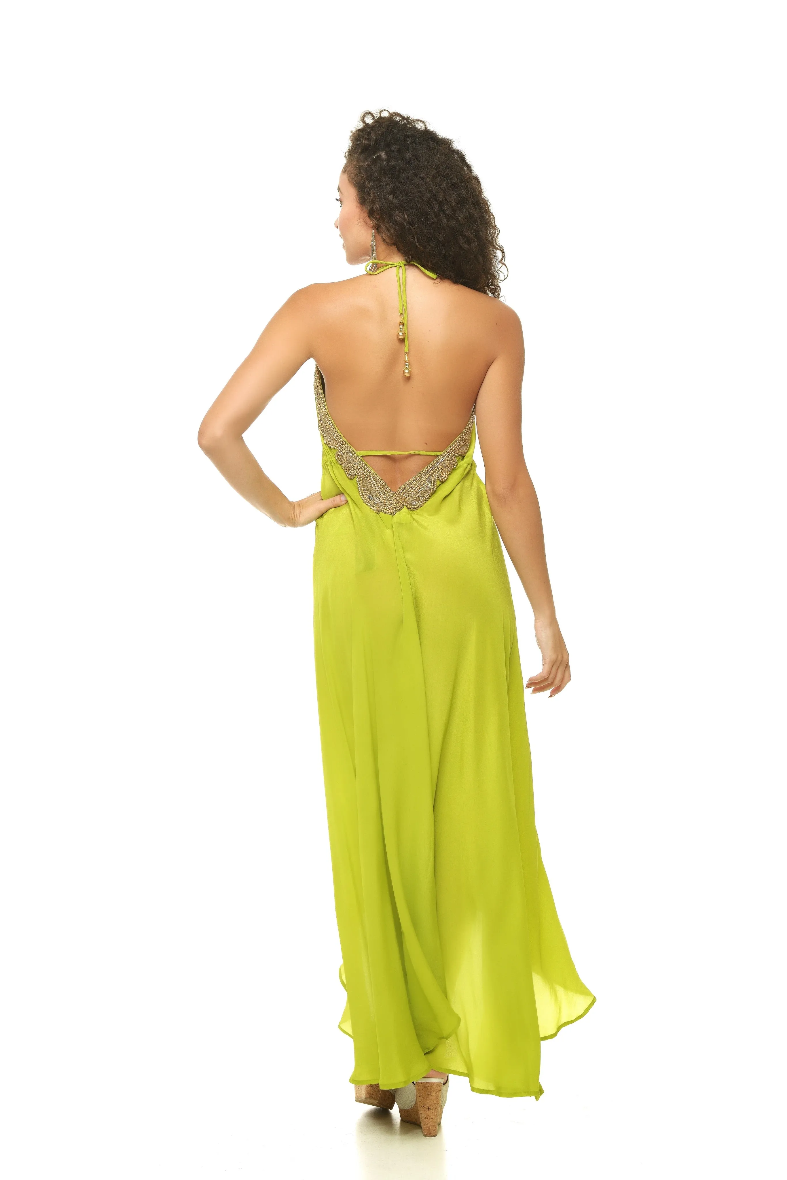 Ivy Beaded Scarf Dress