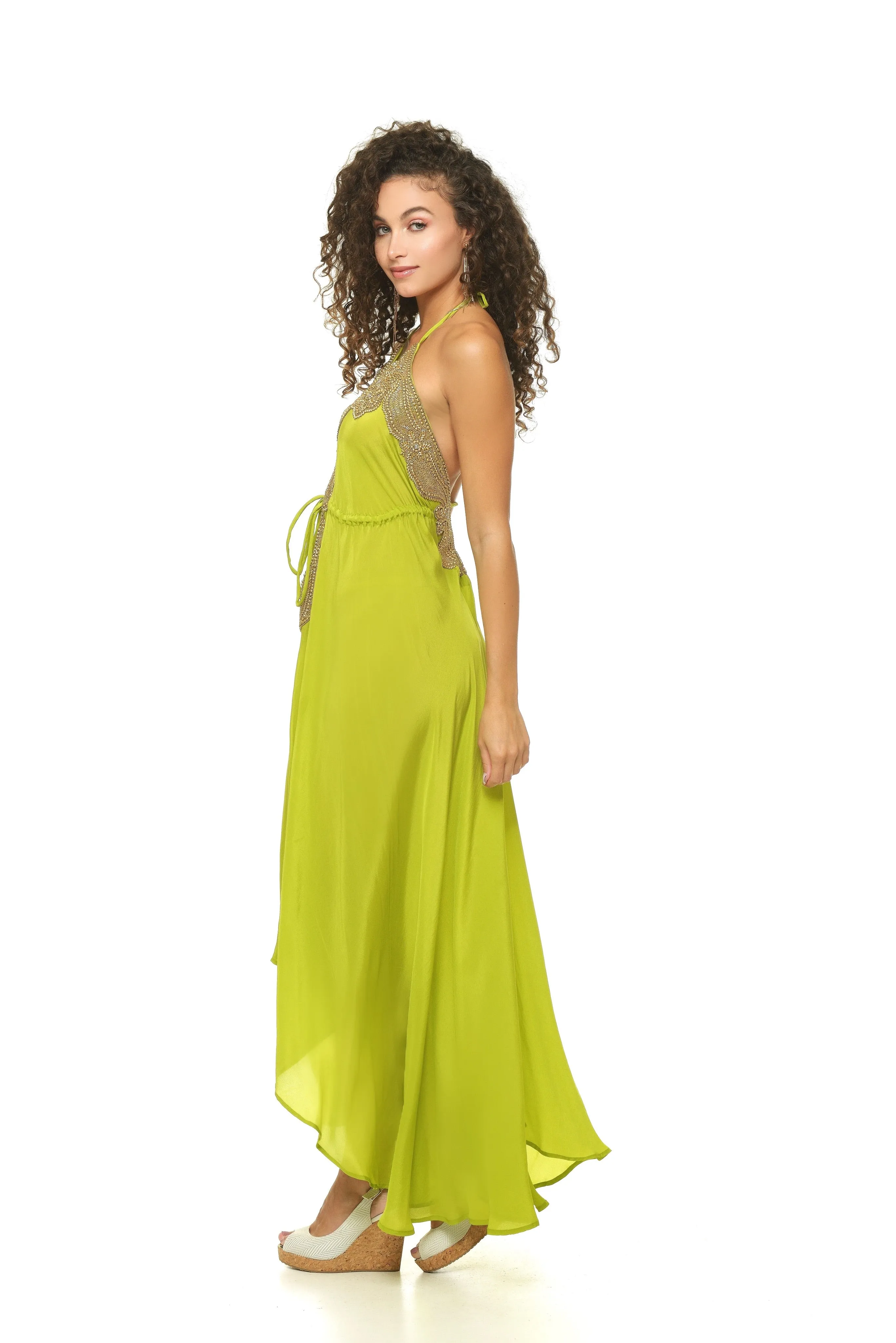 Ivy Beaded Scarf Dress