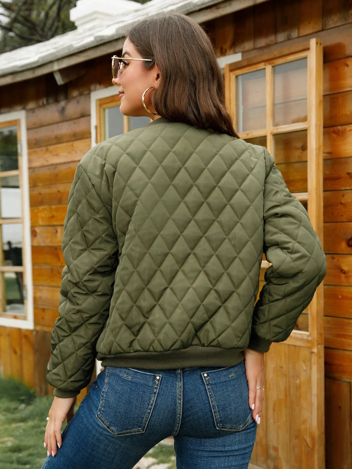Jalie Zip-Up Baseball Collar Jacket
