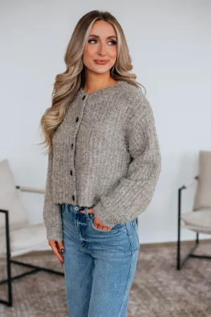Jodie Knit Cardigan - Latte
