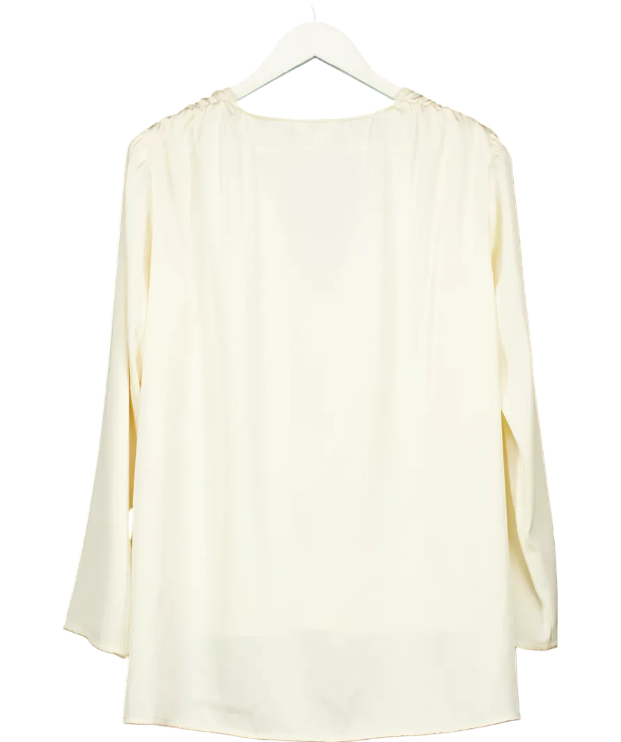 Jovonna London Cream Impero Blouse UK S