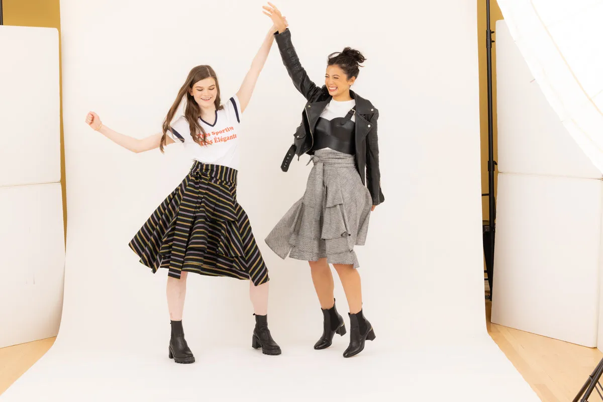 jupe portefeuille -Valerie wrap skirt