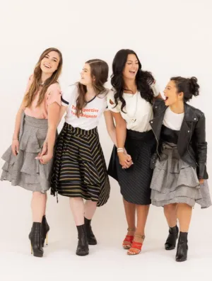 jupe portefeuille -Valerie wrap skirt