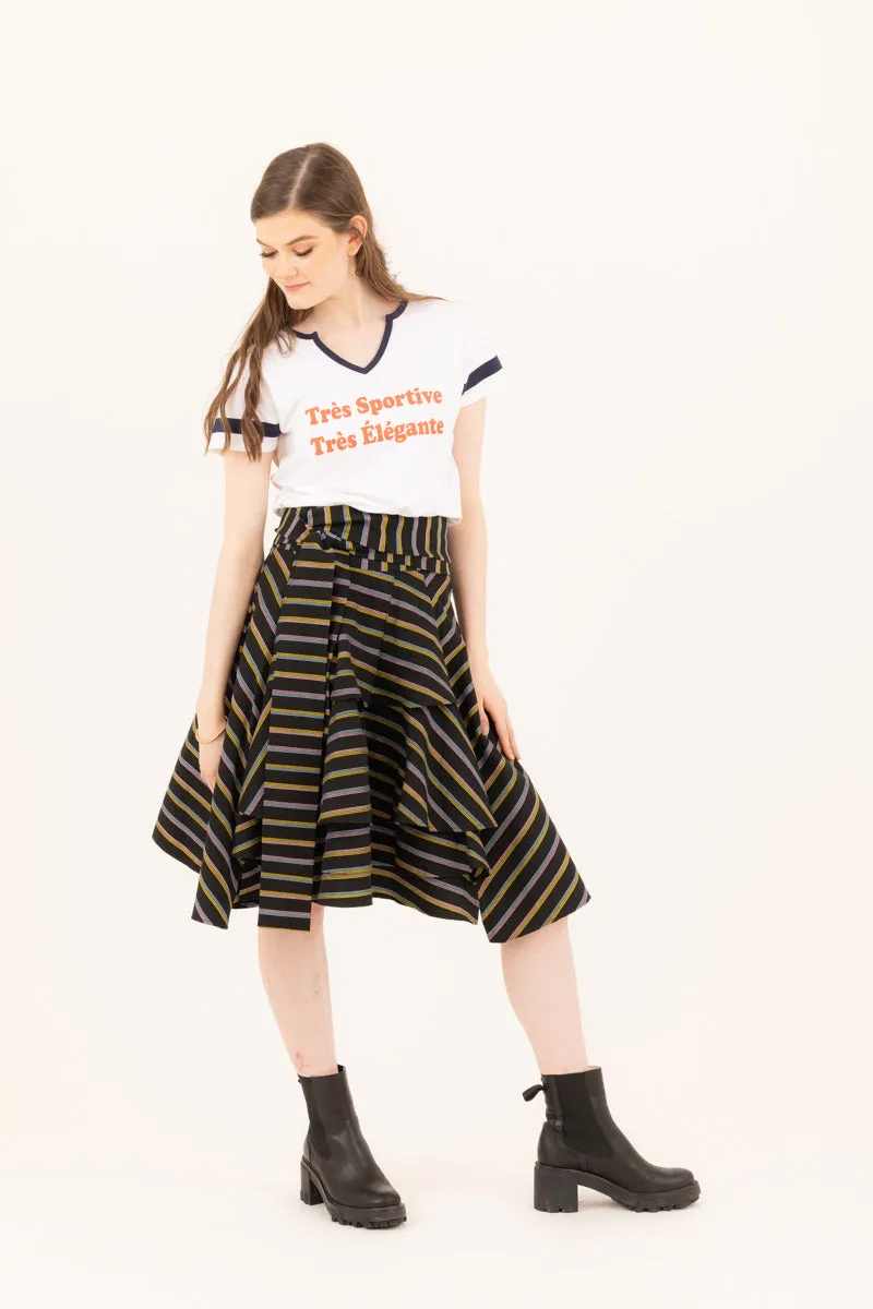 jupe portefeuille -Valerie wrap skirt