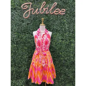 Katia Perou Halter Dress
