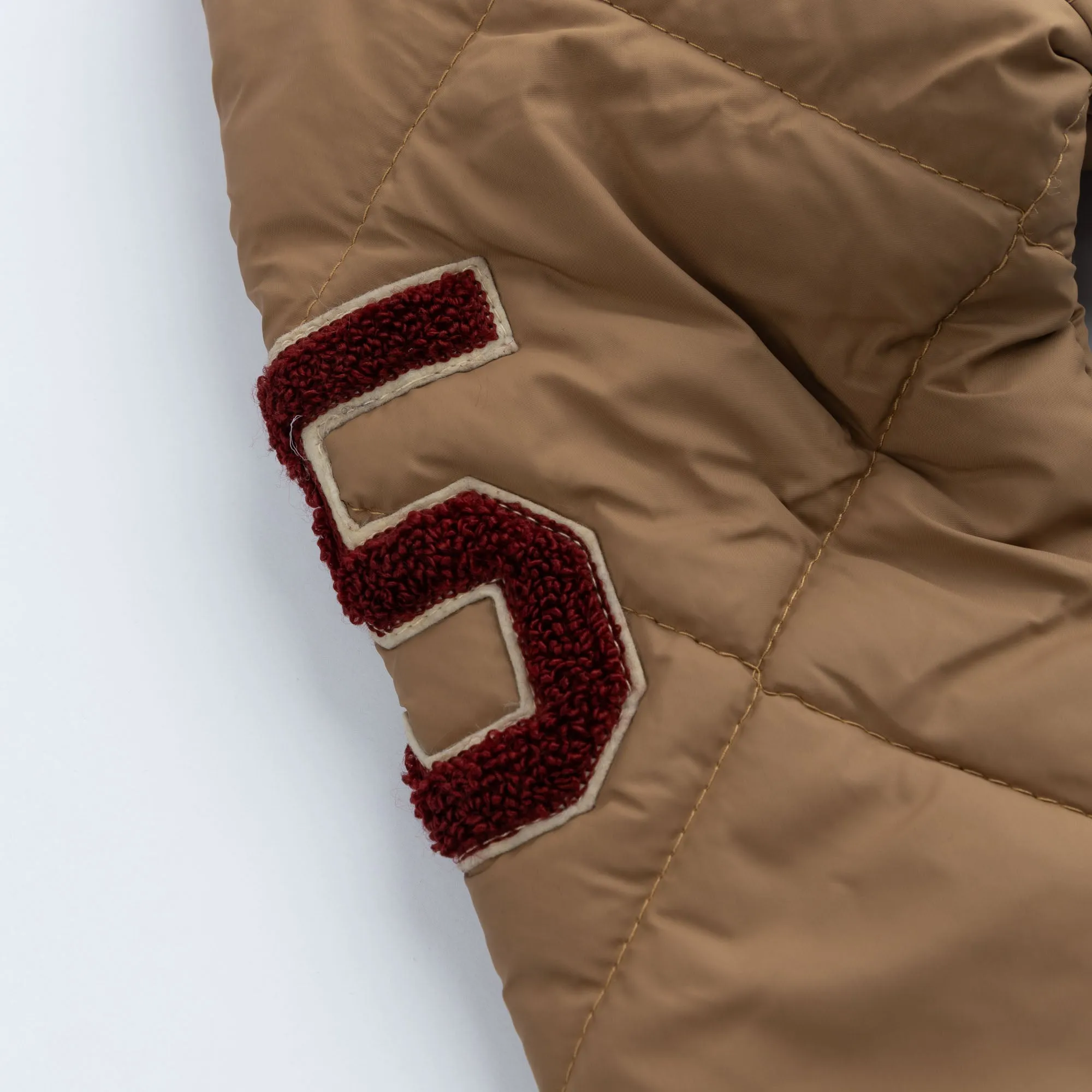 Khaki Puffer Jacket