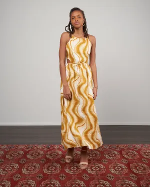 la piedra maxi dress - talamanca print