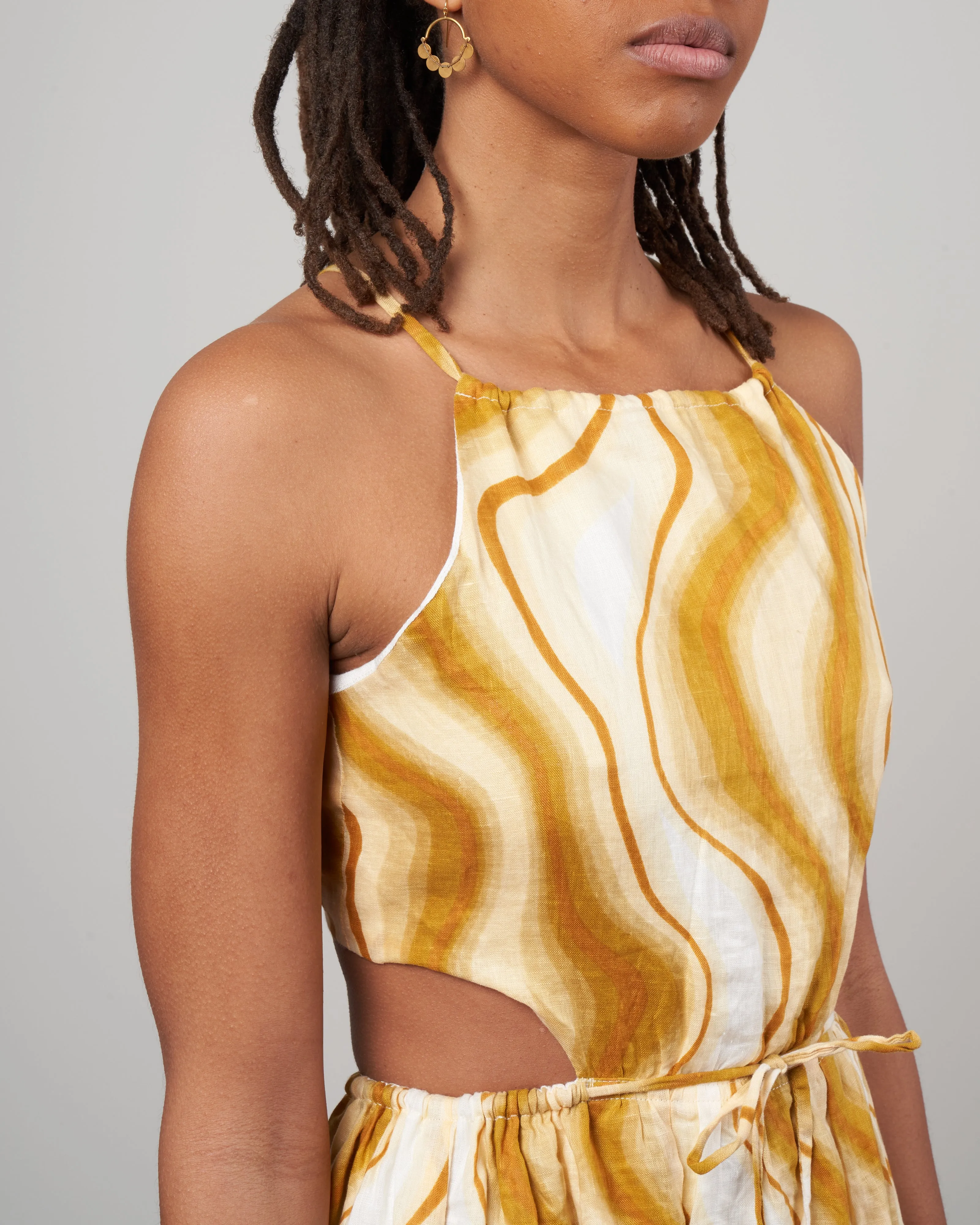 la piedra maxi dress - talamanca print