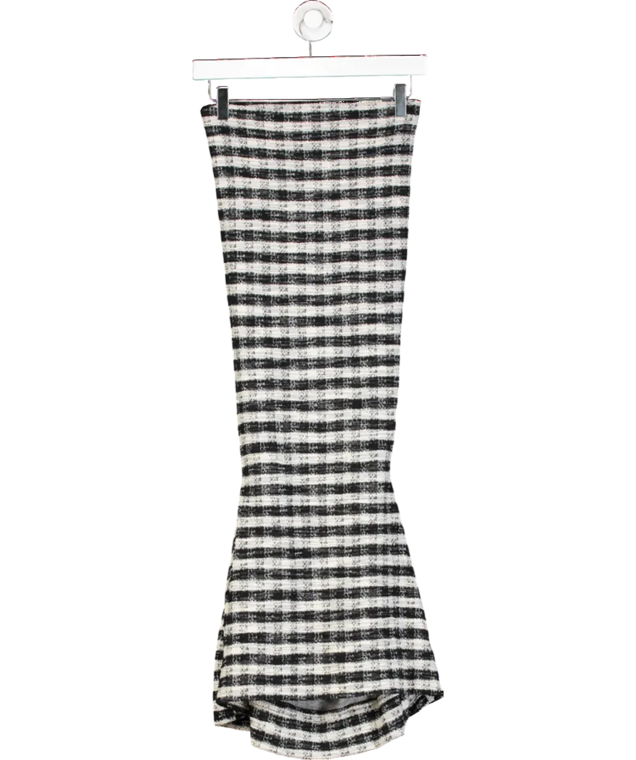 L'academie Blue Halter Neck Midaxi Dress UK L