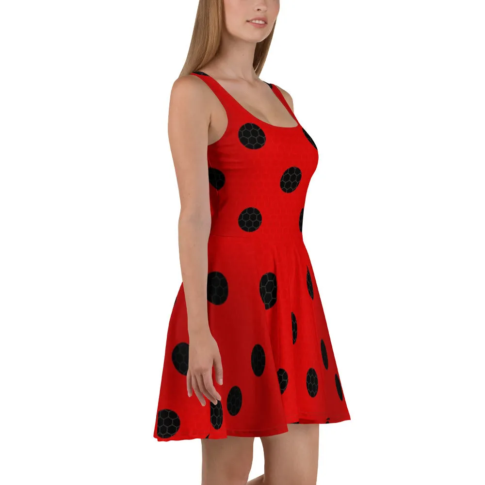 Lady Bug Skater Dress