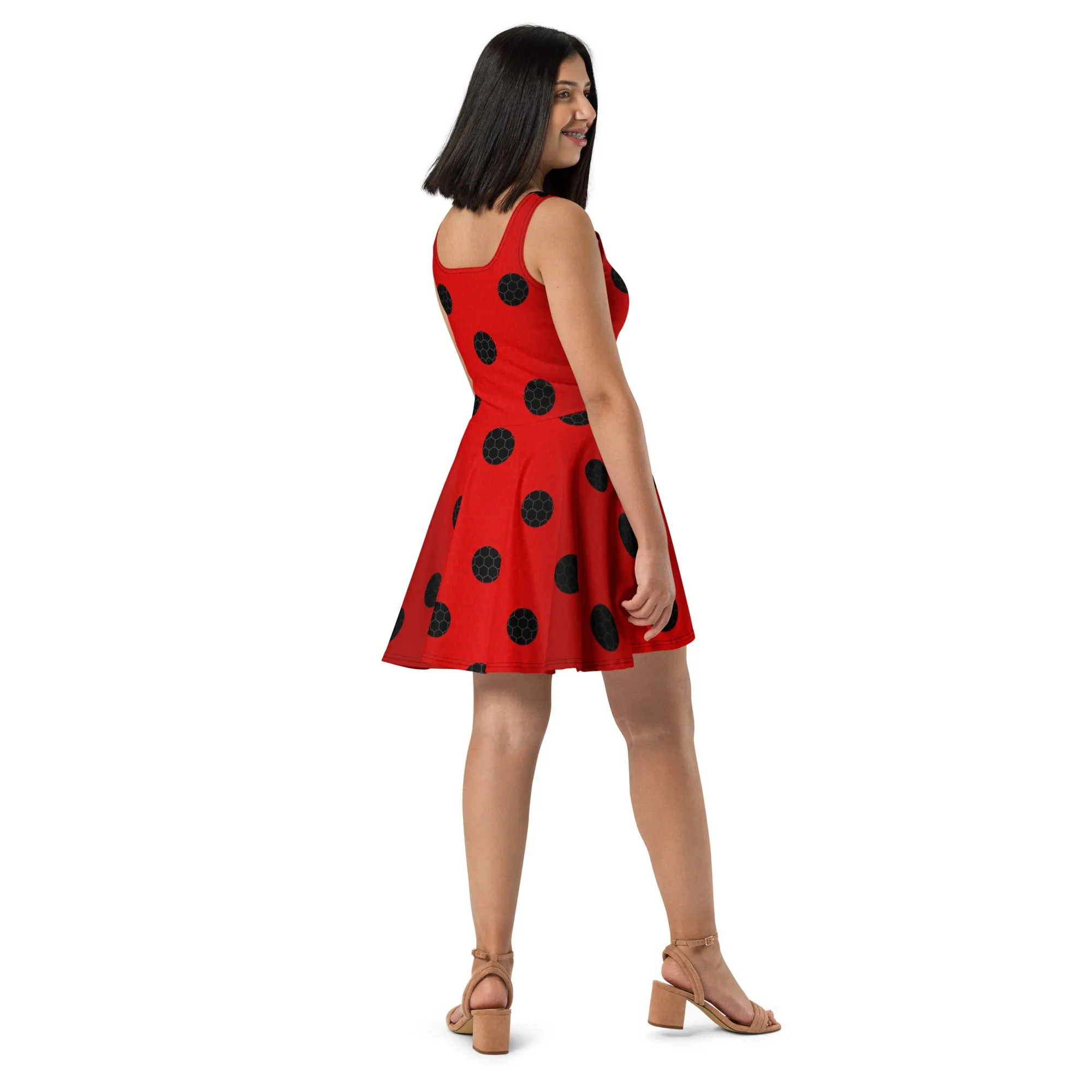Lady Bug Skater Dress