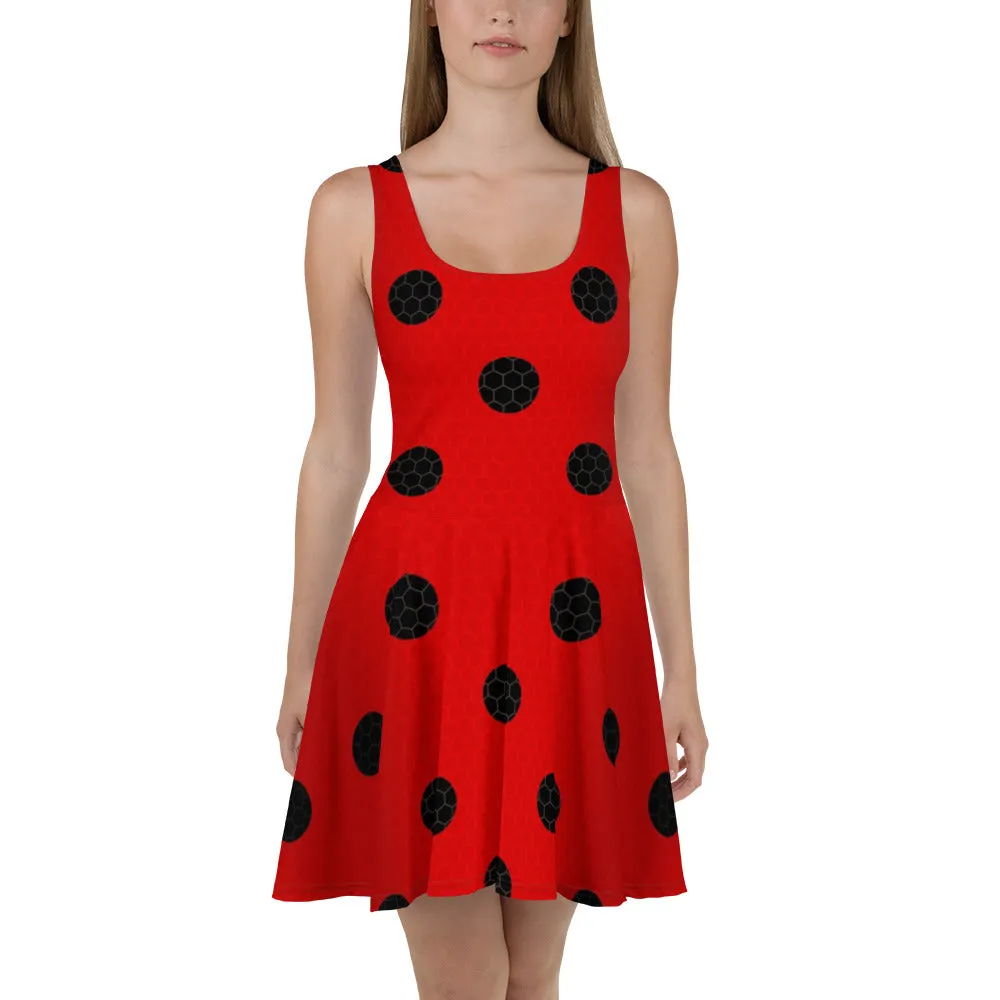 Lady Bug Skater Dress
