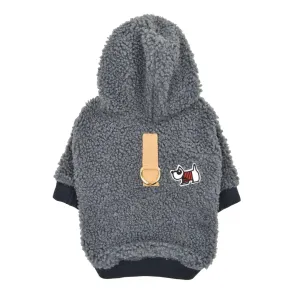 lasta fluffy harness hoody - last medium