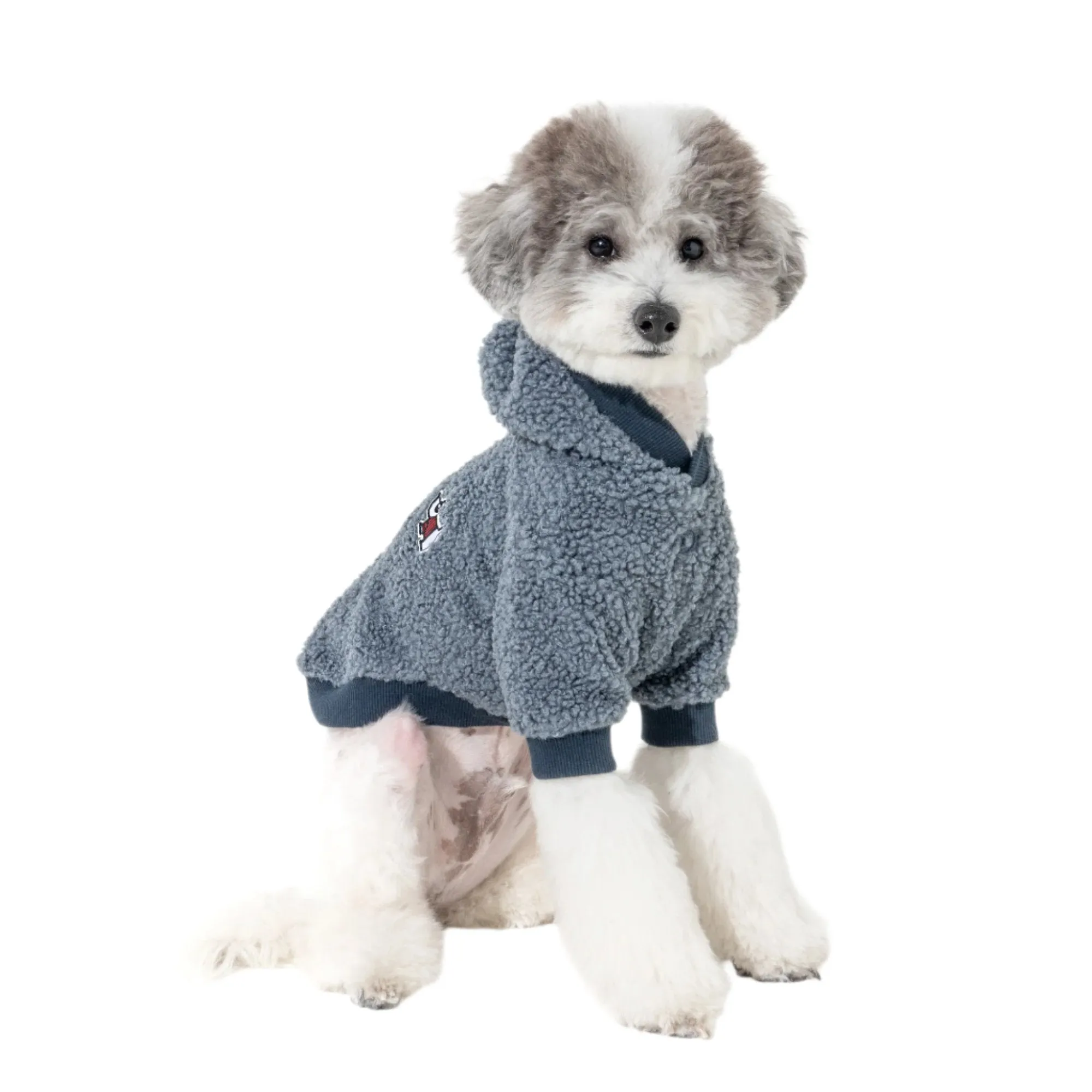 lasta fluffy harness hoody - last medium