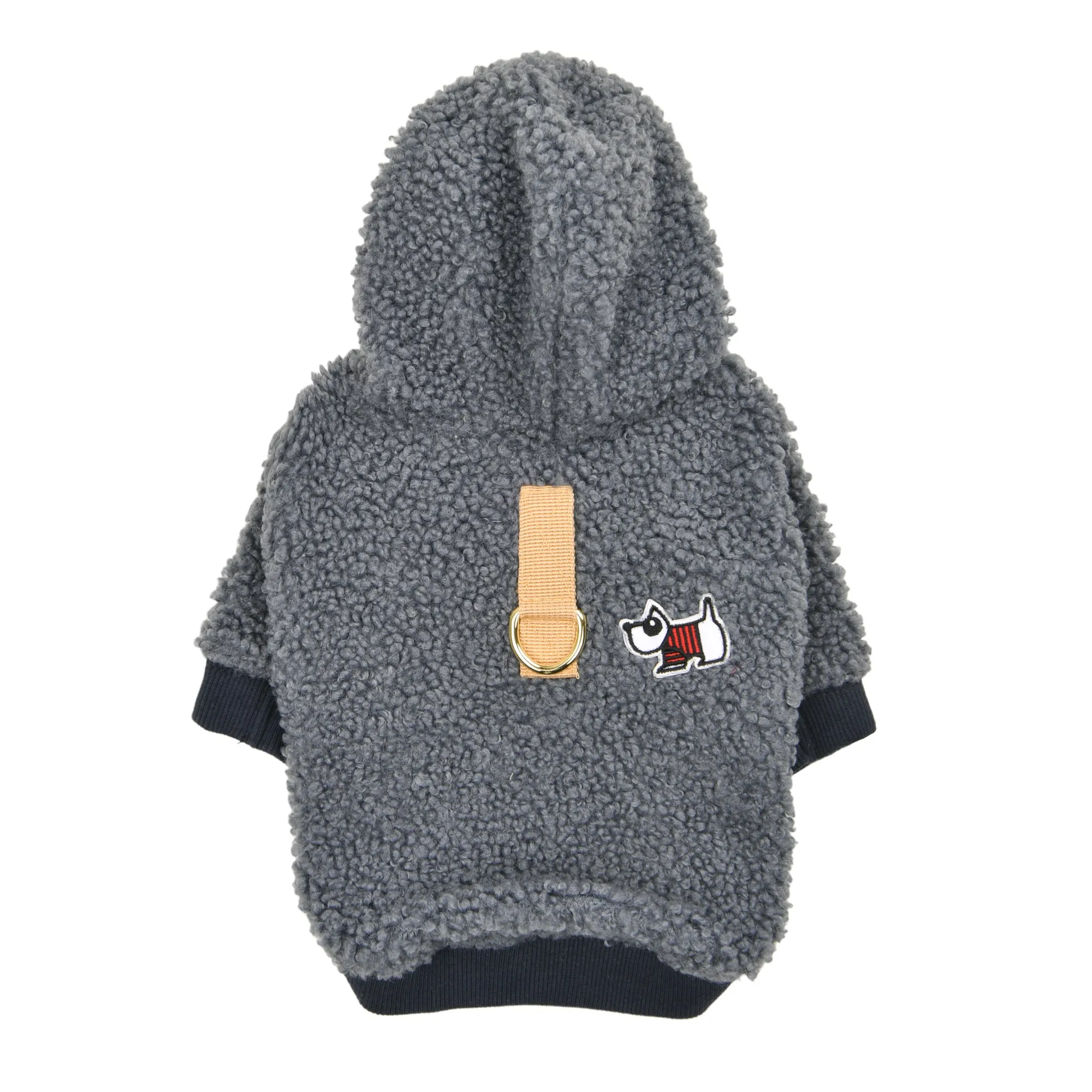 lasta fluffy harness hoody - last medium