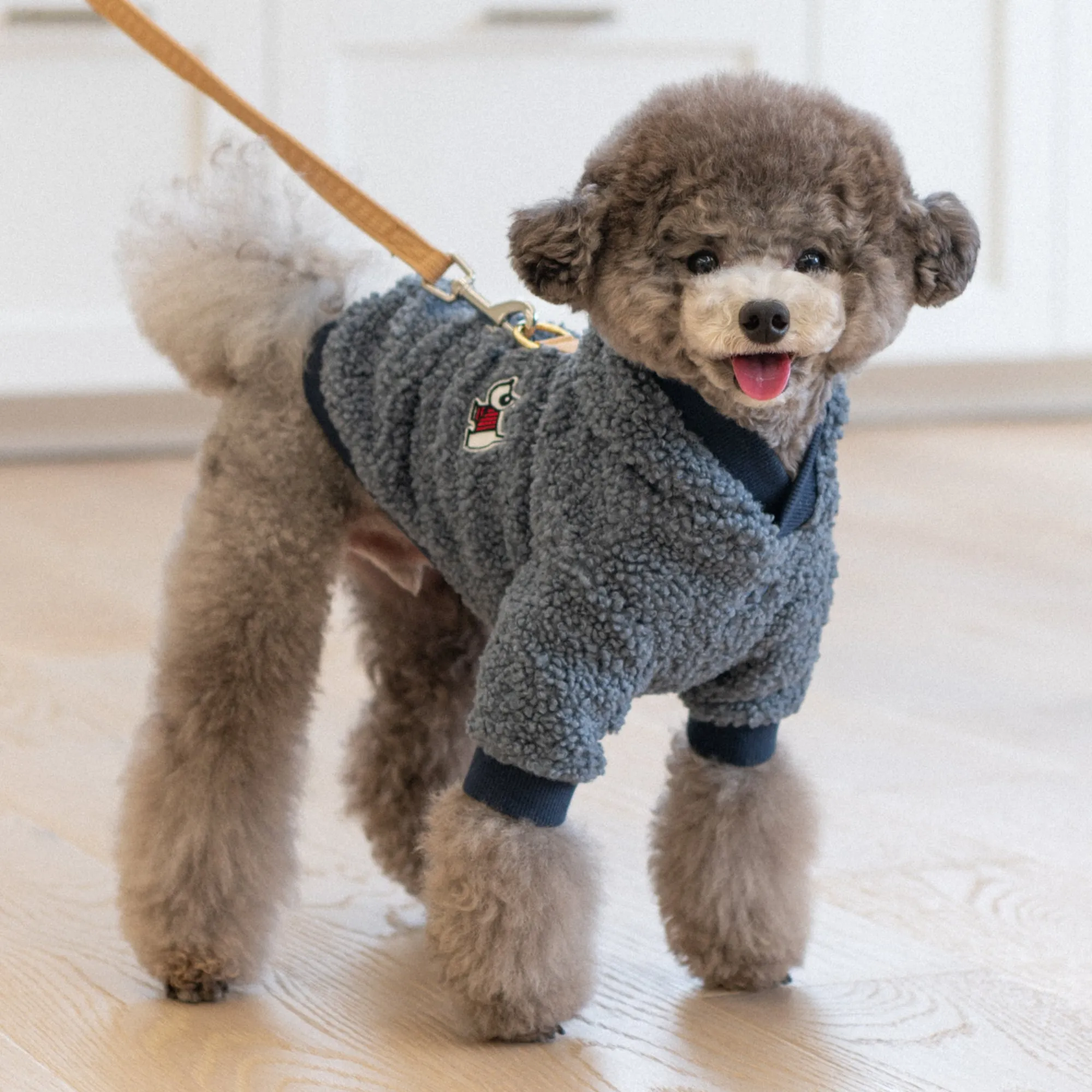 lasta fluffy harness hoody - last medium