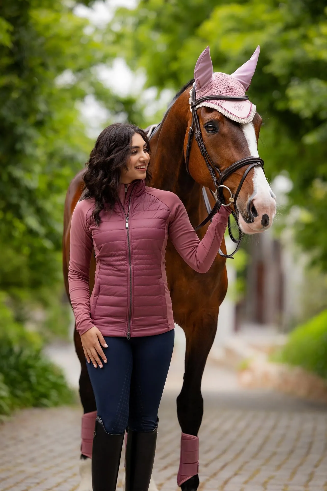 LeMieux Ladies Juliette Jacket Rosewood
