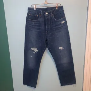 Levi’s 501 high rise Cropped Straight size 30