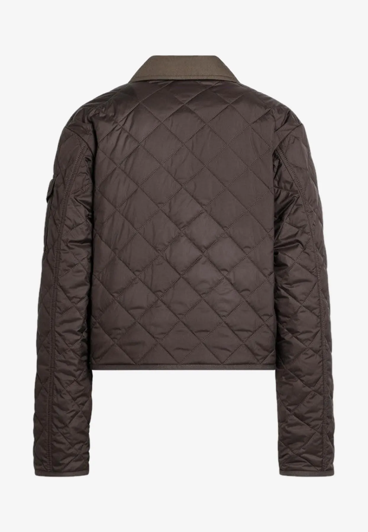 Logo Patch Quilted Jacket