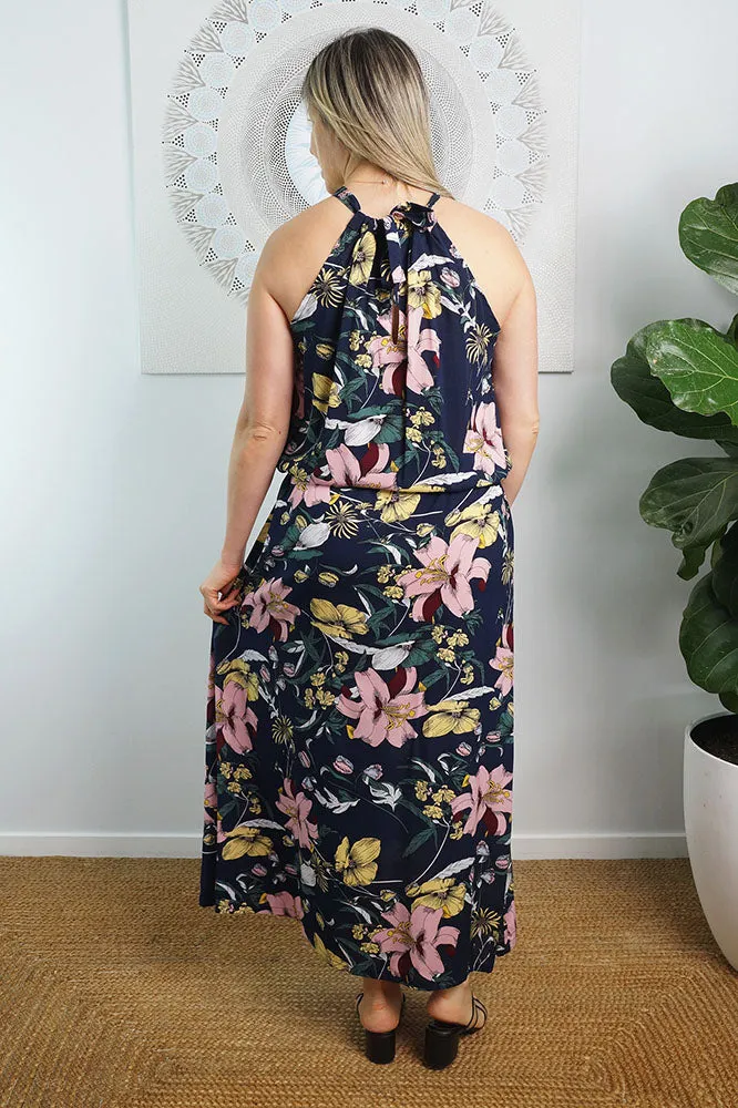 Long Chloe Dress "Flemington"