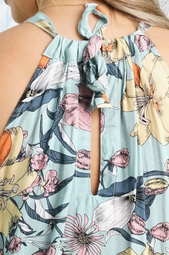 Long Chloe Dress "Flemington"