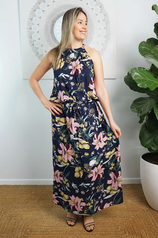 Long Chloe Dress "Flemington"