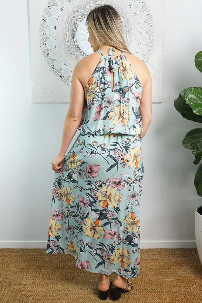 Long Chloe Dress "Flemington"