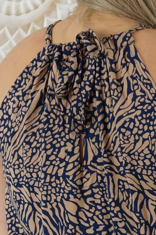 Long Chloe Dress "Kerala"