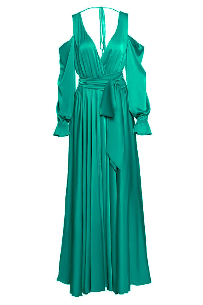 Long off-the-shoulder dress  Maison D'Angel Ann