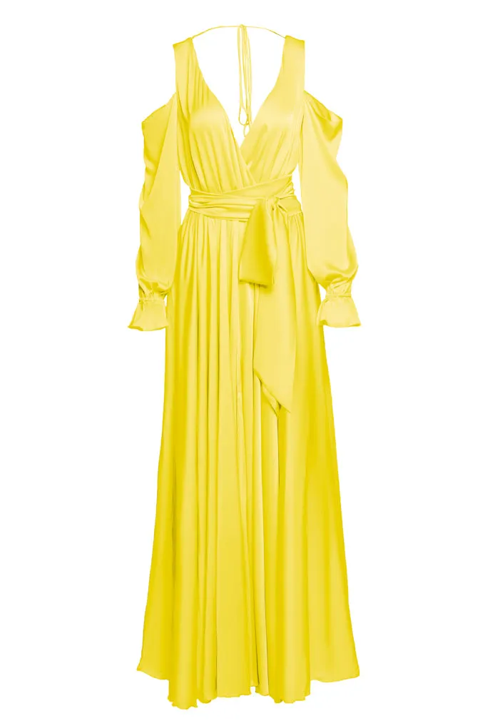 Long off-the-shoulder dress  Maison D'Angel Ann
