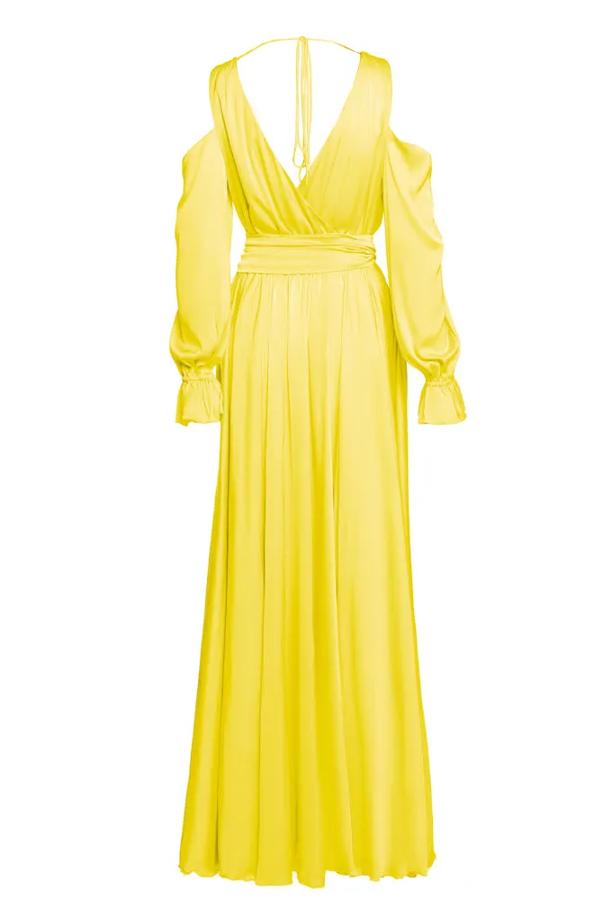Long off-the-shoulder dress  Maison D'Angel Ann