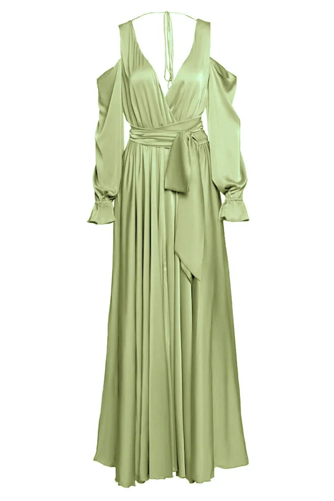 Long off-the-shoulder dress  Maison D'Angel Ann