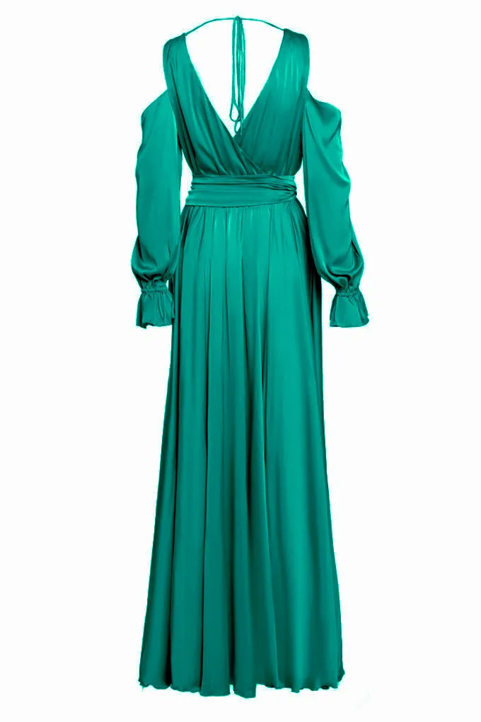 Long off-the-shoulder dress  Maison D'Angel Ann