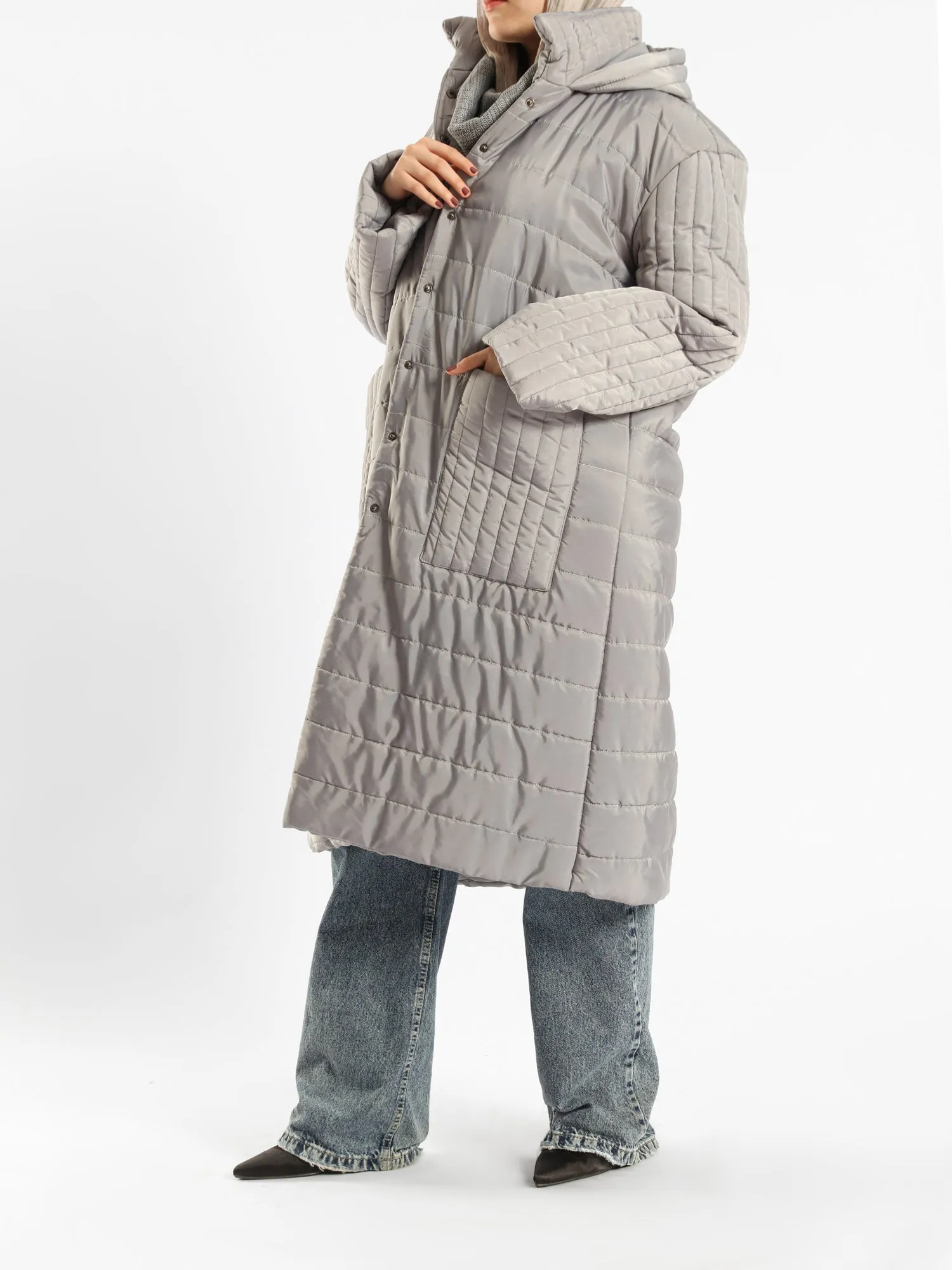 Long Puffer Coat