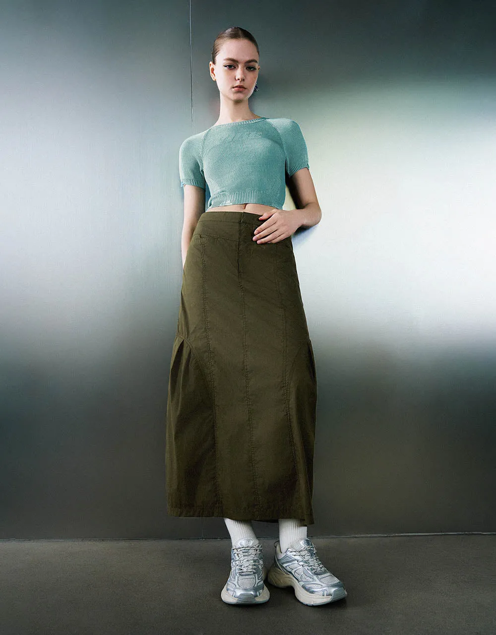 Loose A-Line Skirt