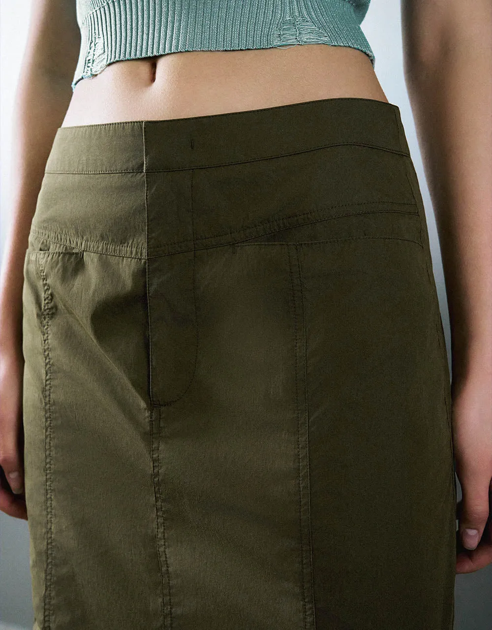 Loose A-Line Skirt