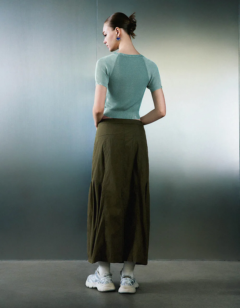 Loose A-Line Skirt