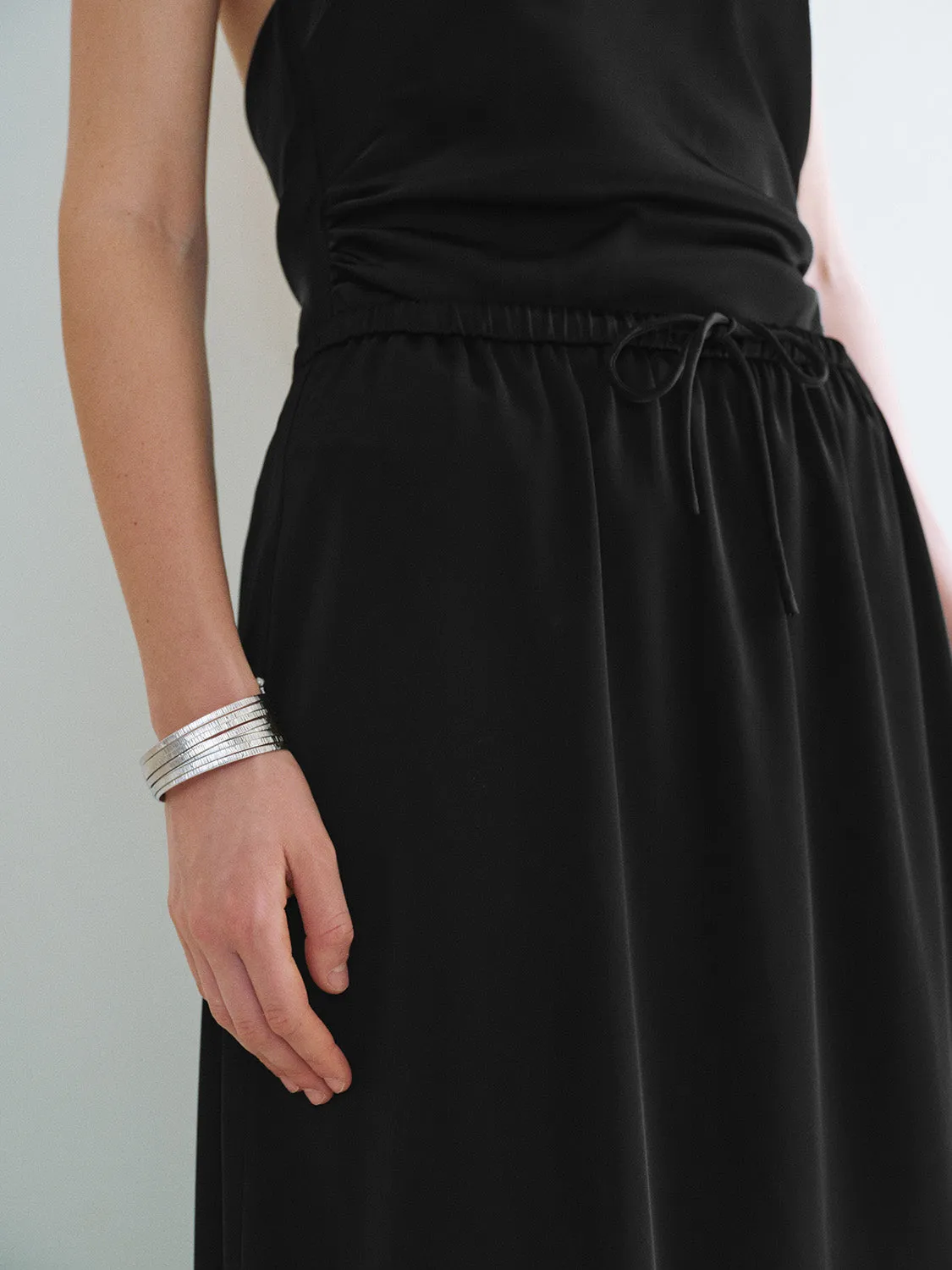 Loose Midi A-Line Skirt