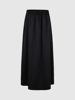 Loose Midi A-Line Skirt