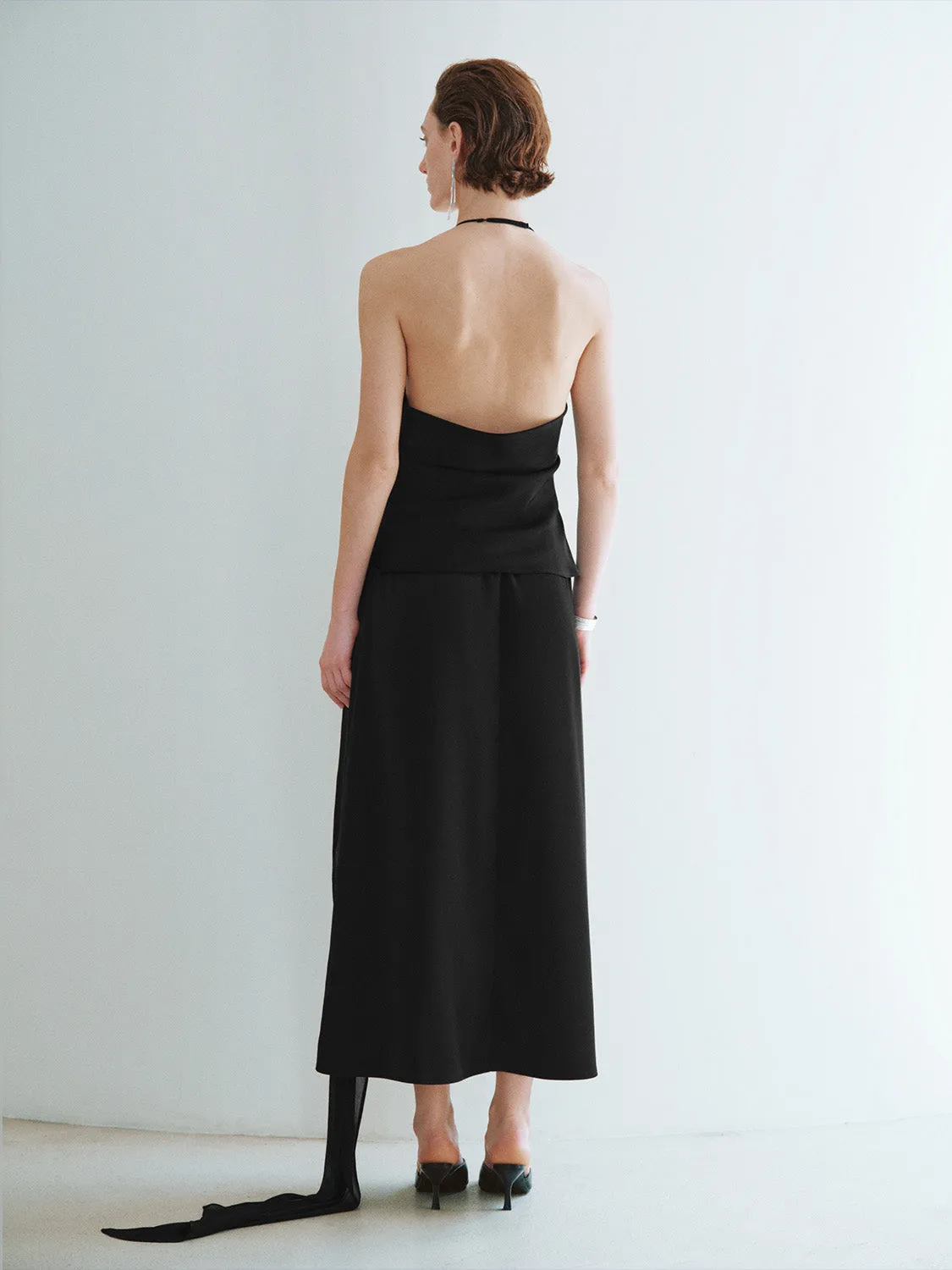 Loose Midi A-Line Skirt