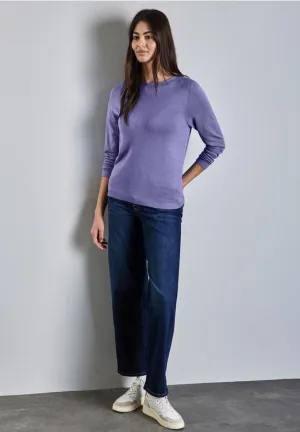 Lovella Top | Lilac Dusk Melange