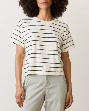 MARINE LAYER VINTAGE SLUB CROP TEE
