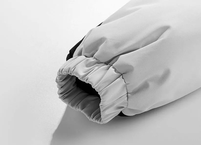Men's Easy-to-clean Padded Puffer Jacket with Elastic Band Cuff