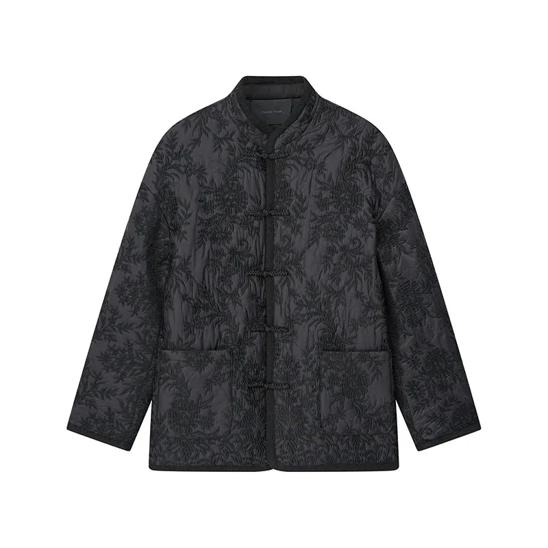 Men's Embroidered Quilted Jacket
