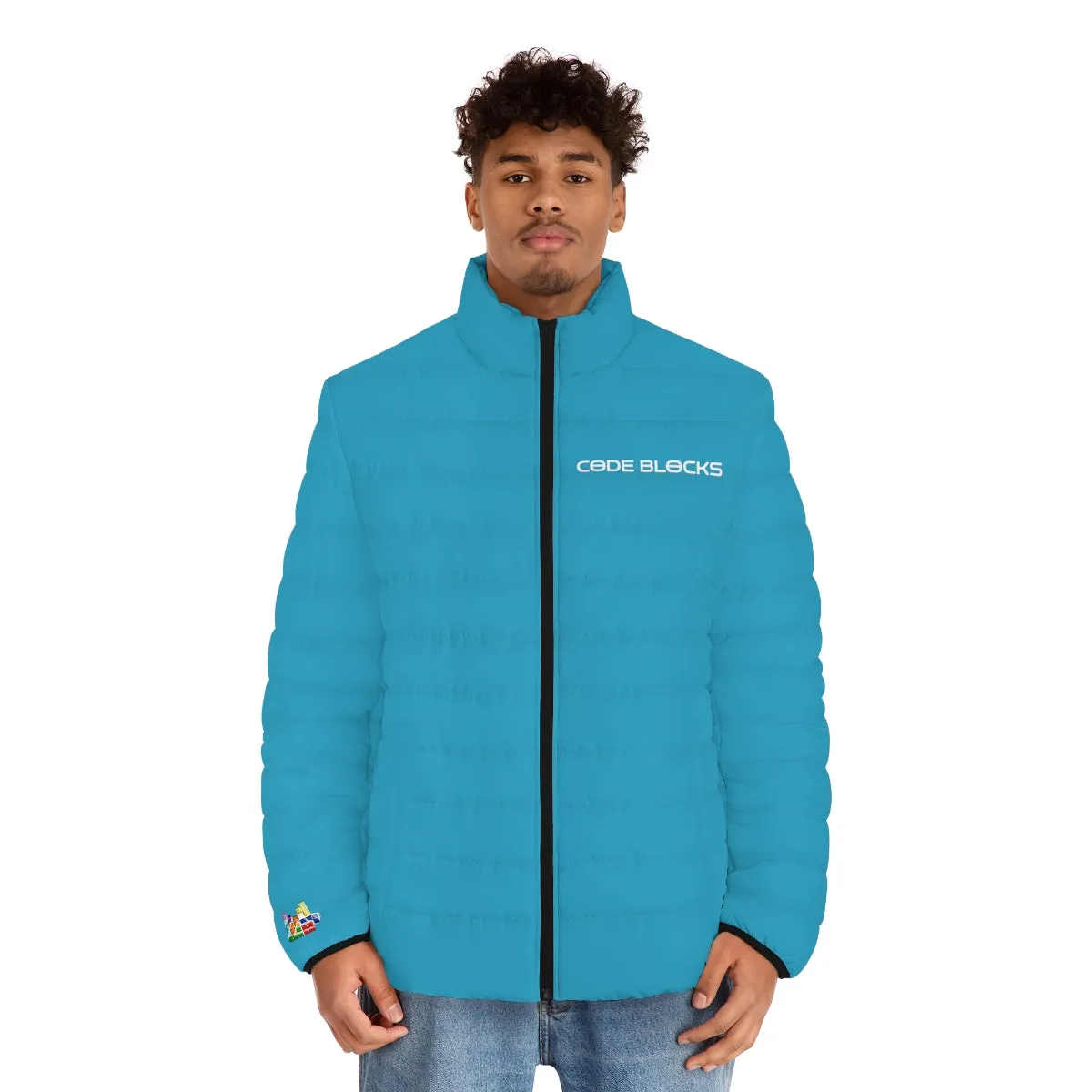 Men's Puffer Jacket (AOP)