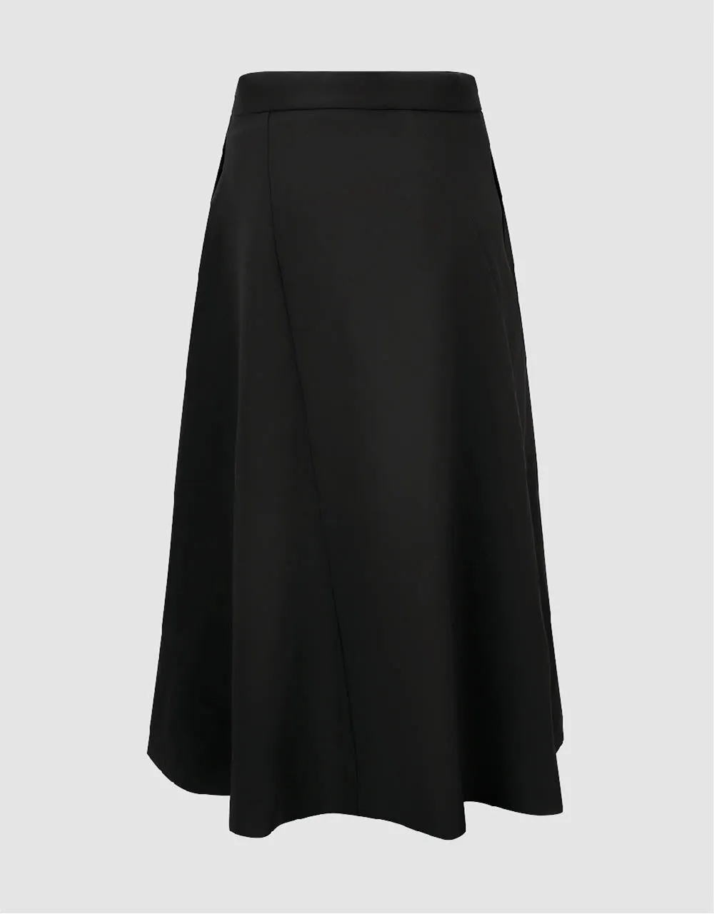 Midi A-Line Skirt