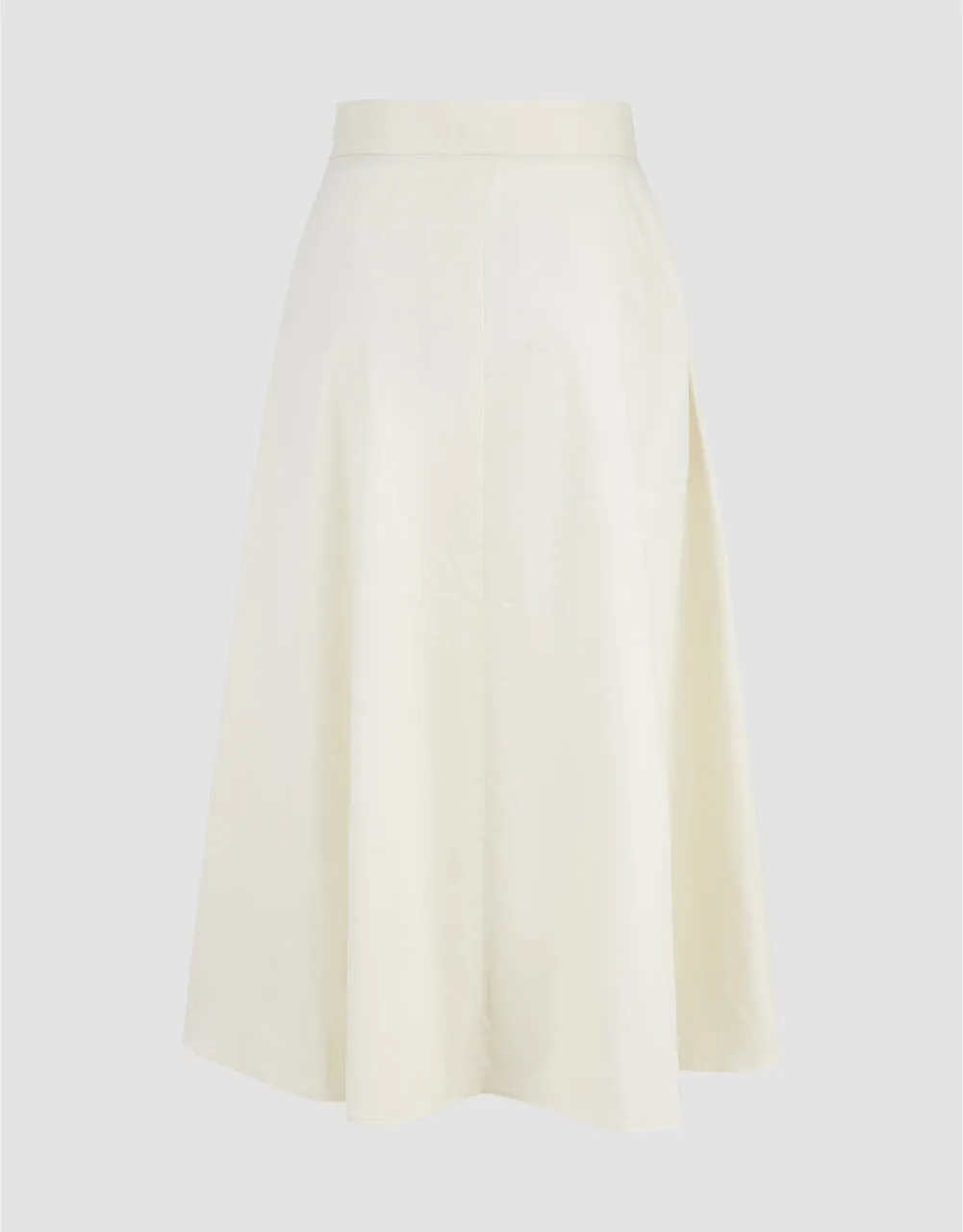 Midi A-Line Skirt