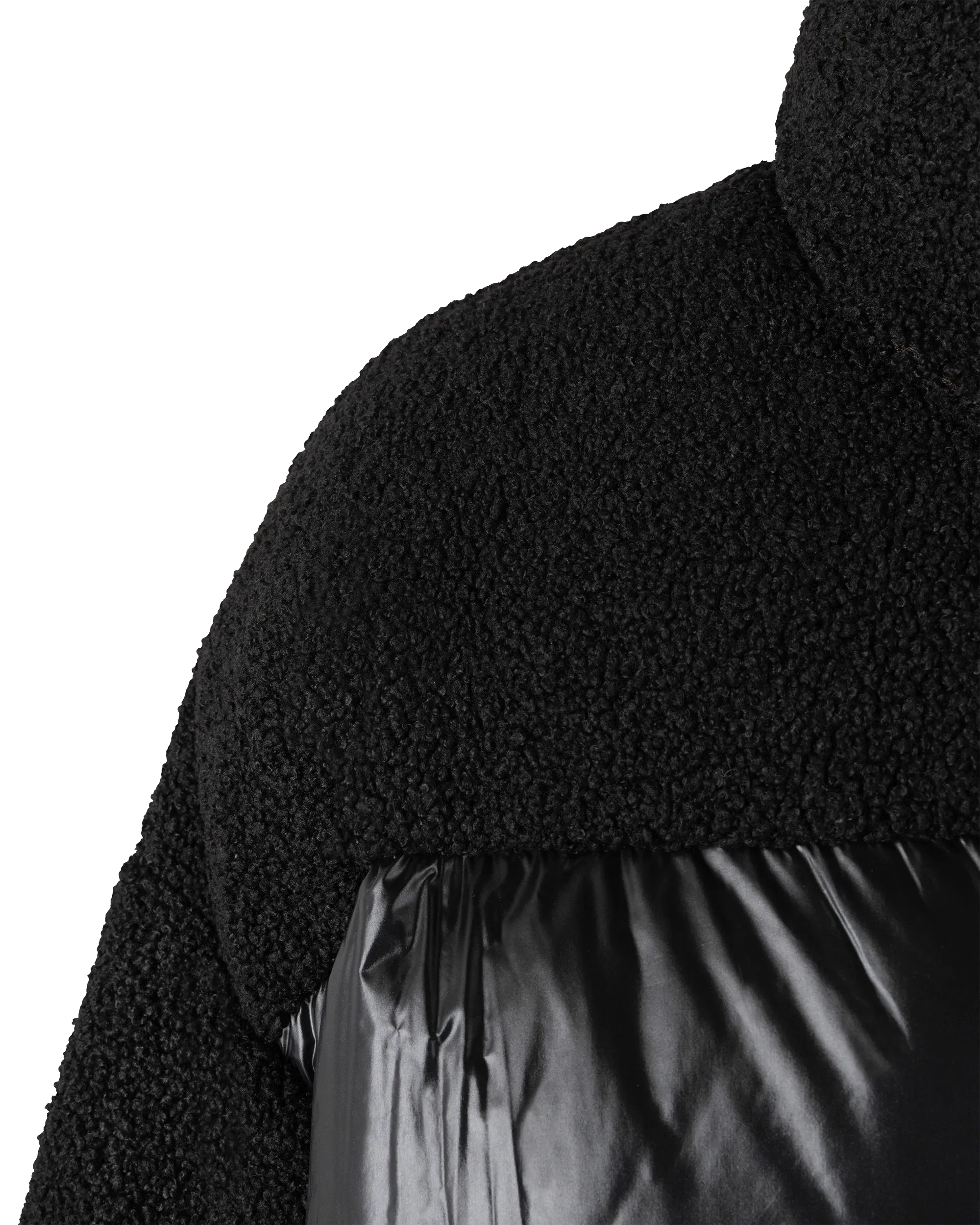 Moose Knuckles Agate Shearling Down Puffer Jacket