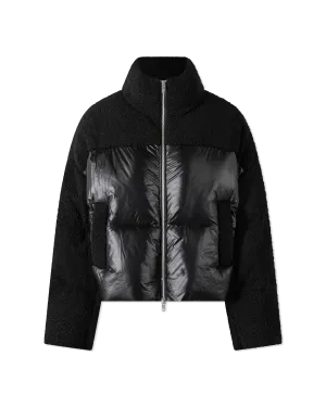 Moose Knuckles Agate Shearling Down Puffer Jacket
