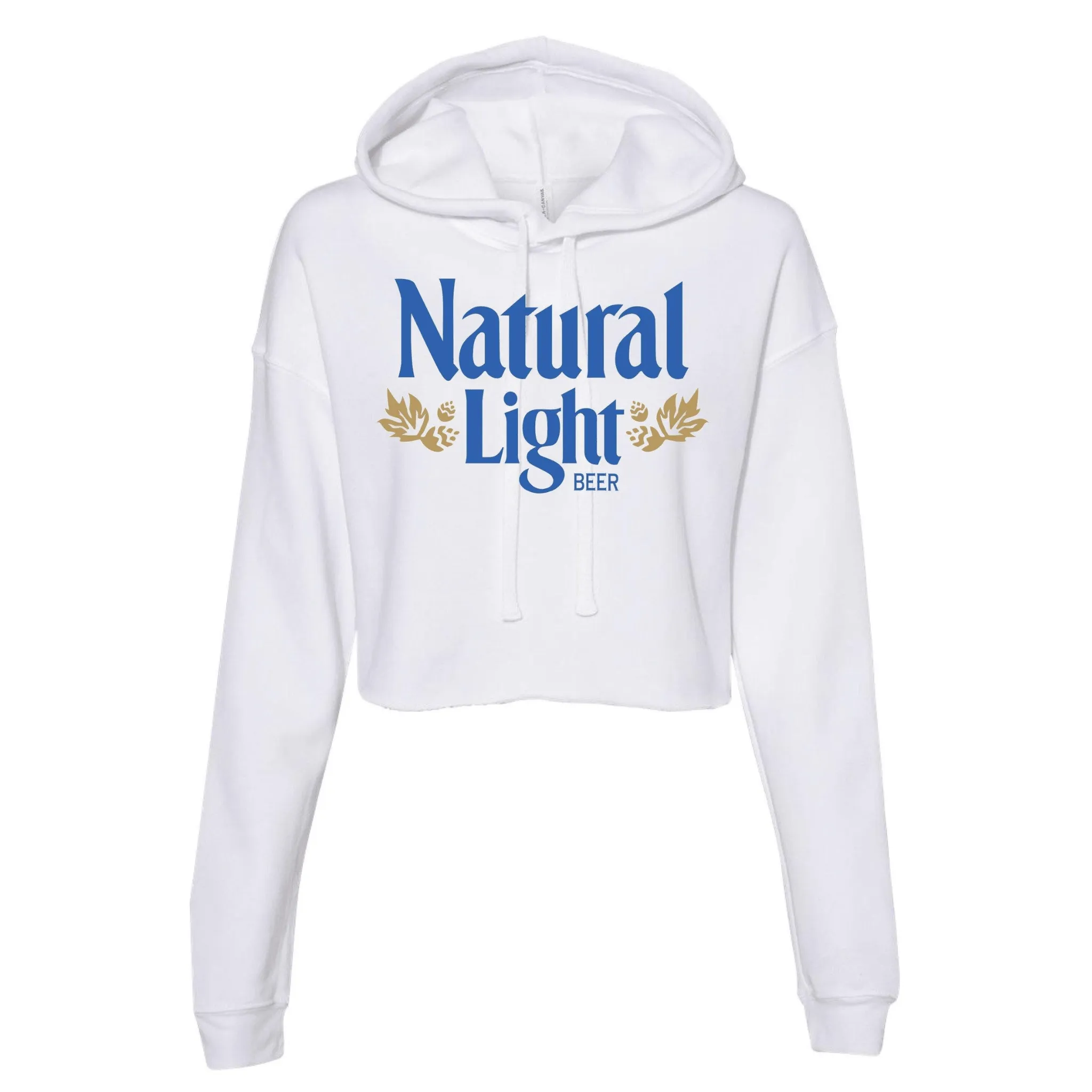 Natural Light Women’s Crop Hooded Sweatshirt